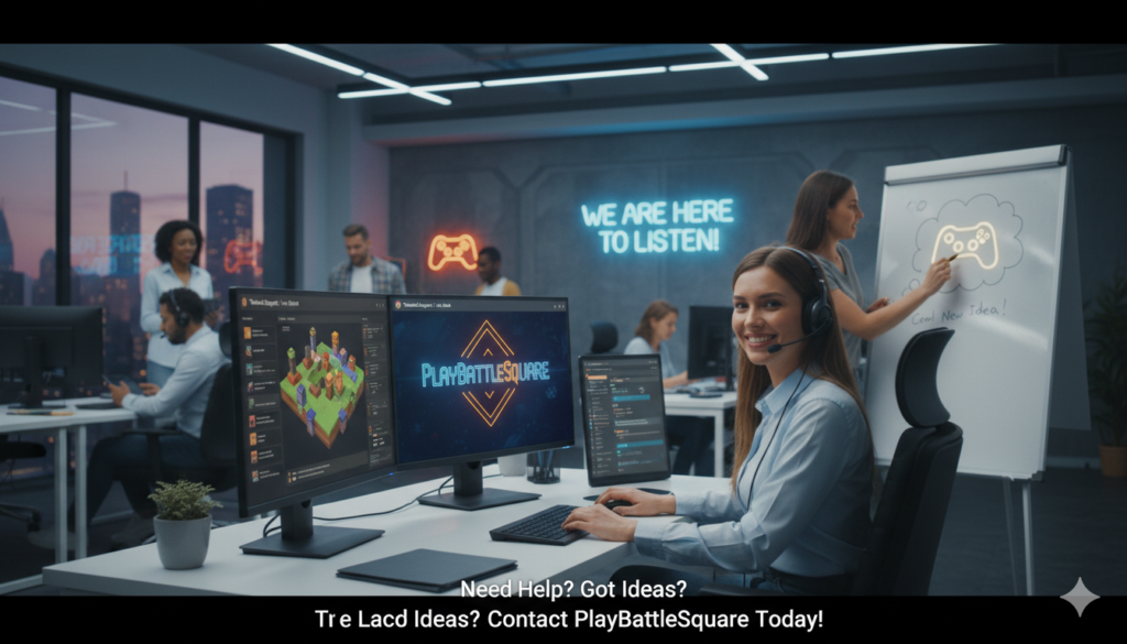 Contact PlayBattleSquare